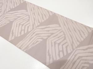 アンティーク　幾何学模様織り出し袋帯（材料）